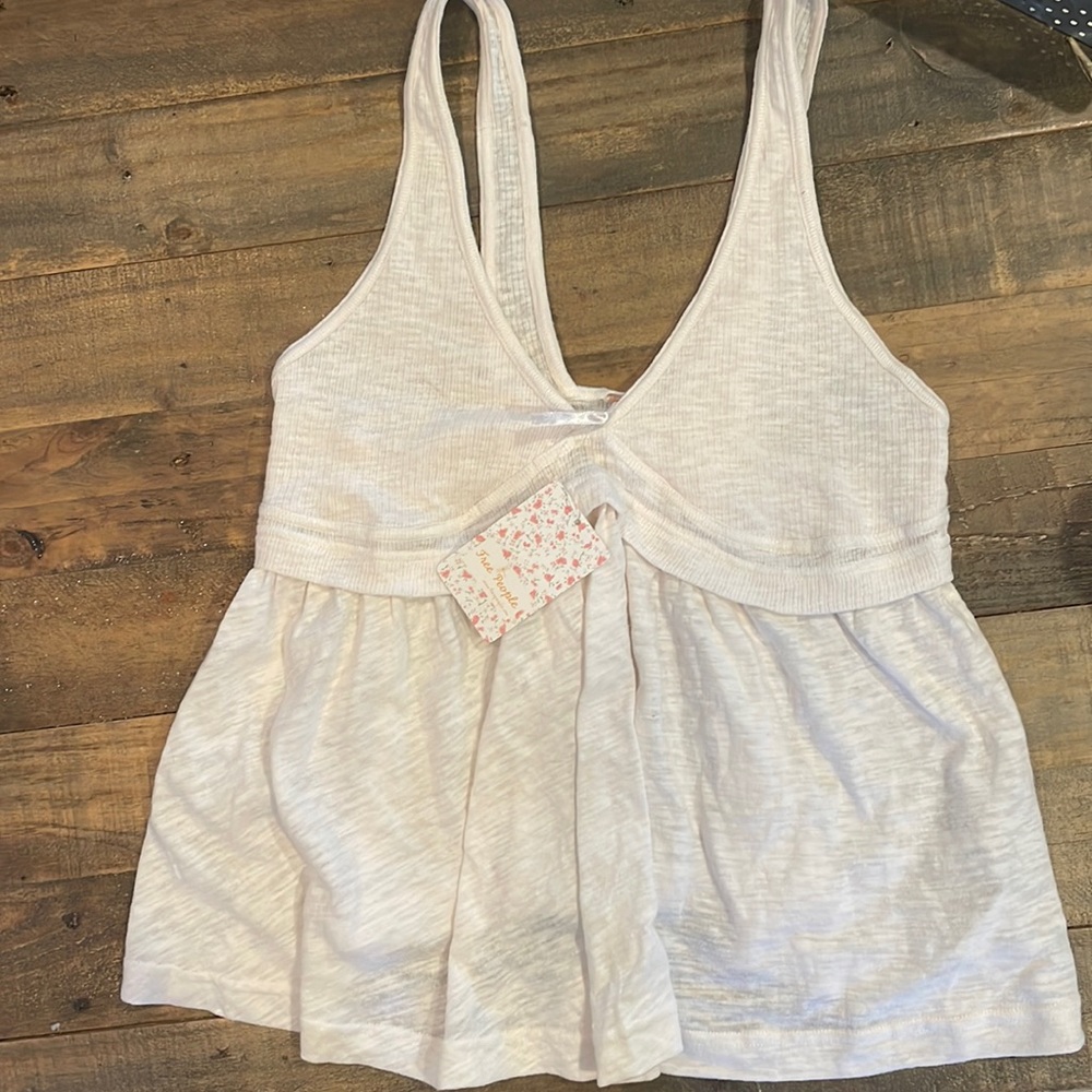 Free People Xs Cream Tank!
